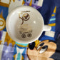 2021 Disney Parks WDW 50th Anniversary Cinderella Castle Vault Footed White Mug