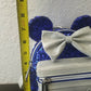 2020 Disney Parks Make A Wish Mickey Loungefly Wristlet Backpack Blue Stars