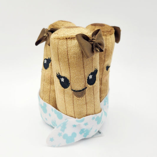 NEW Disney Parks Churros Small 4" Tall Plush Toy Wishables Snacks Food Series 2