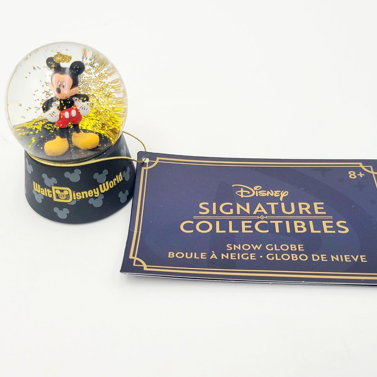 Disney Parks 2026 WDW Signature Collectibles Mickey Mouse 2.5" Mini Snow Globe