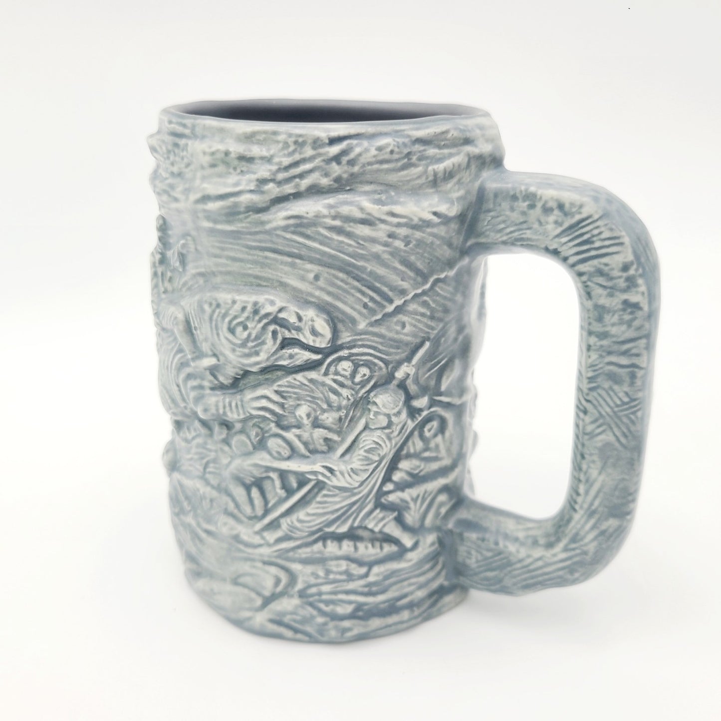 Disney Parks Star Wars Galaxy’s Edge Dok Ondar Jedi Battle Scene Sculpture Mug