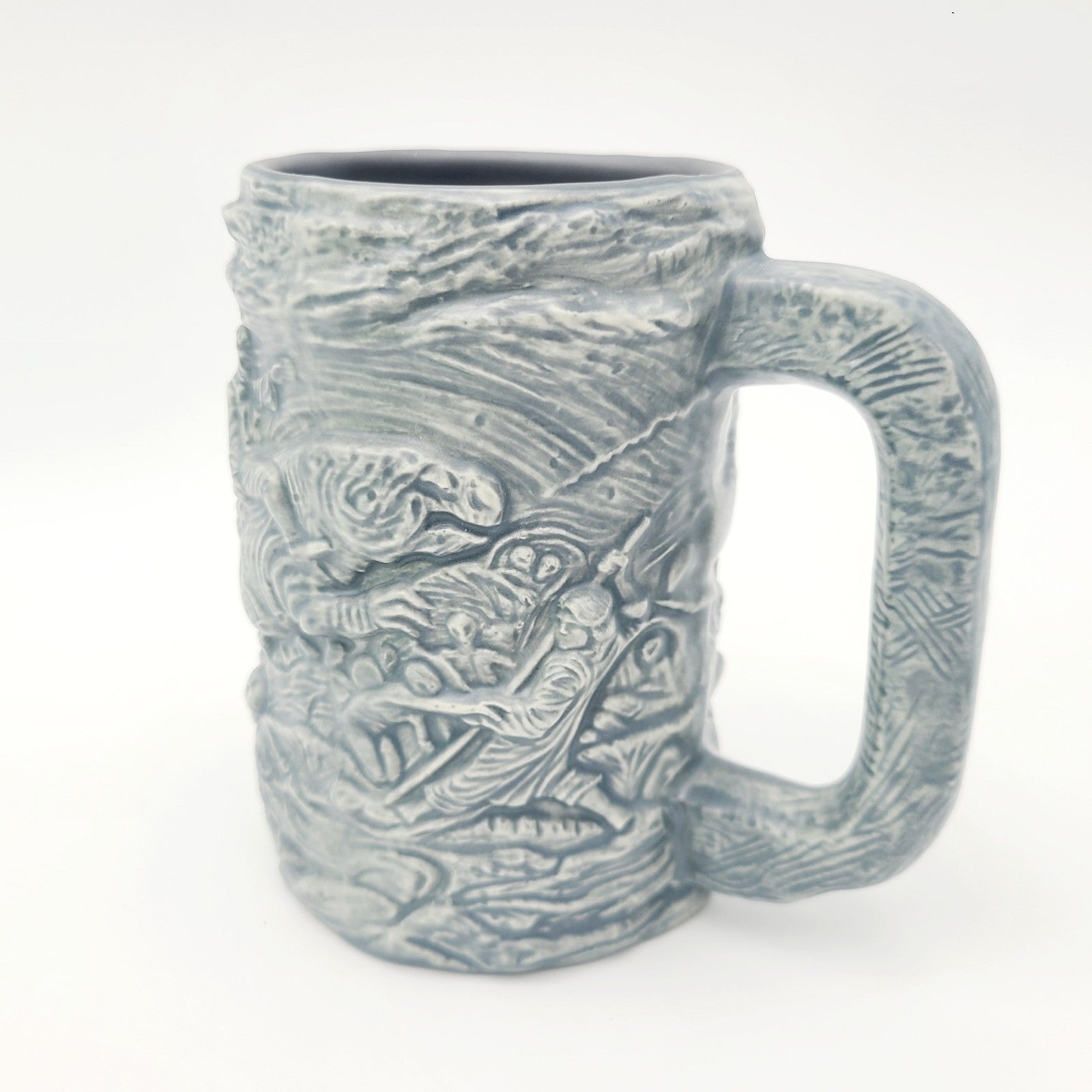 Disney Parks Star Wars Galaxy’s Edge Dok Ondar Jedi Battle Scene Sculpture Mug