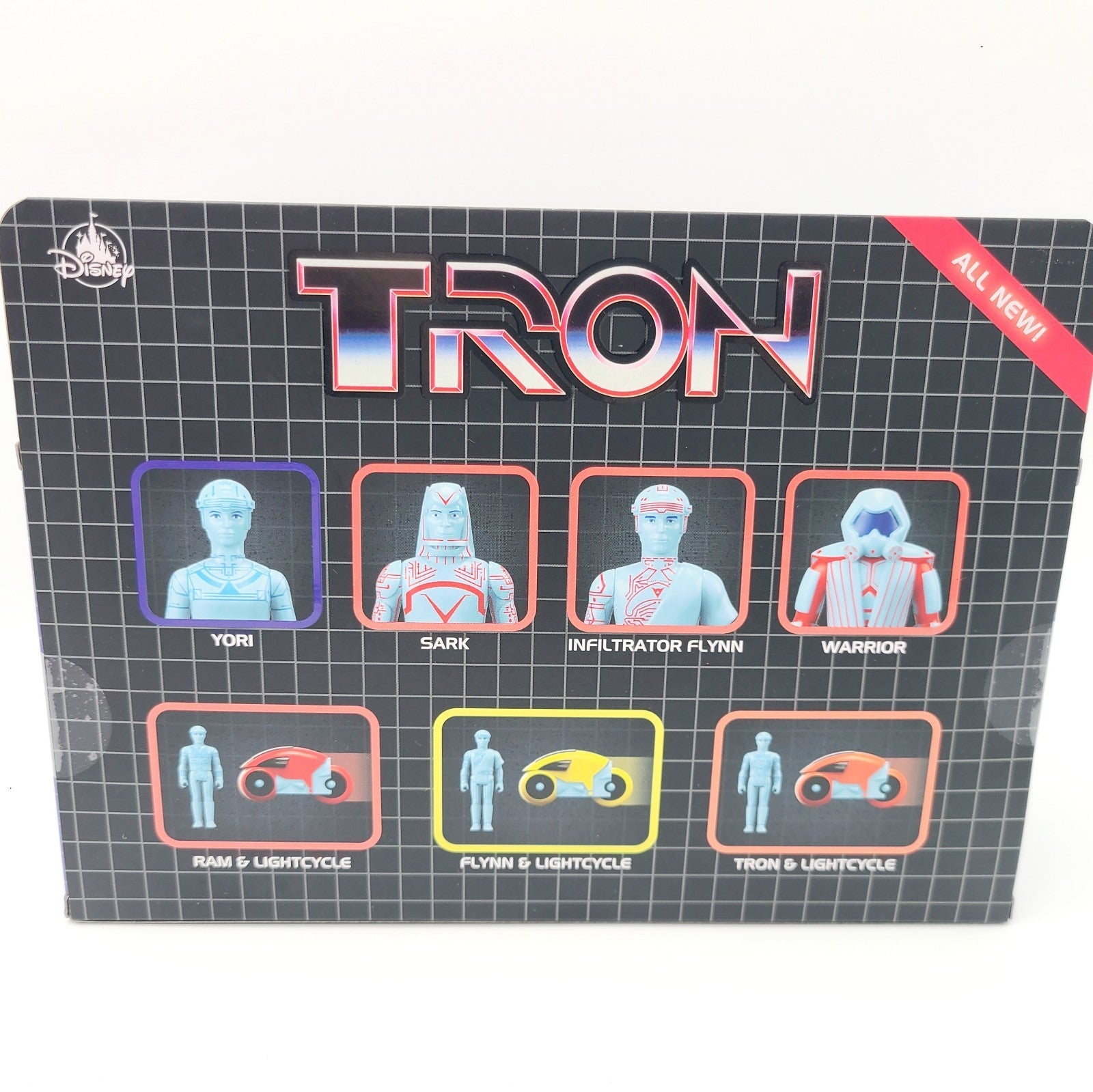 NEW  Disney Parks 2023 Tron Lightcycle Run Ram Action Figure Wth Red Vehicle