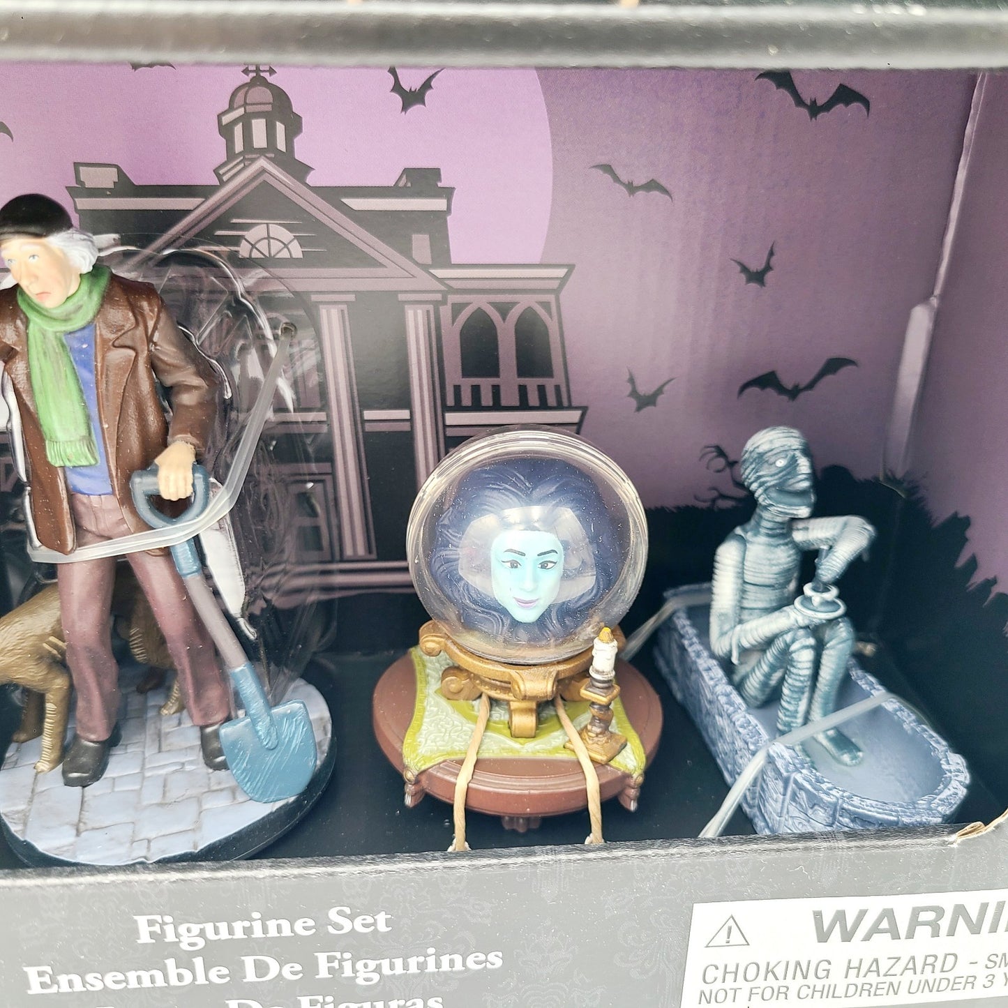 Disney Parks Haunted Mansion Figurine Play Set Cake Toppers Hatbox Bride Ghosts