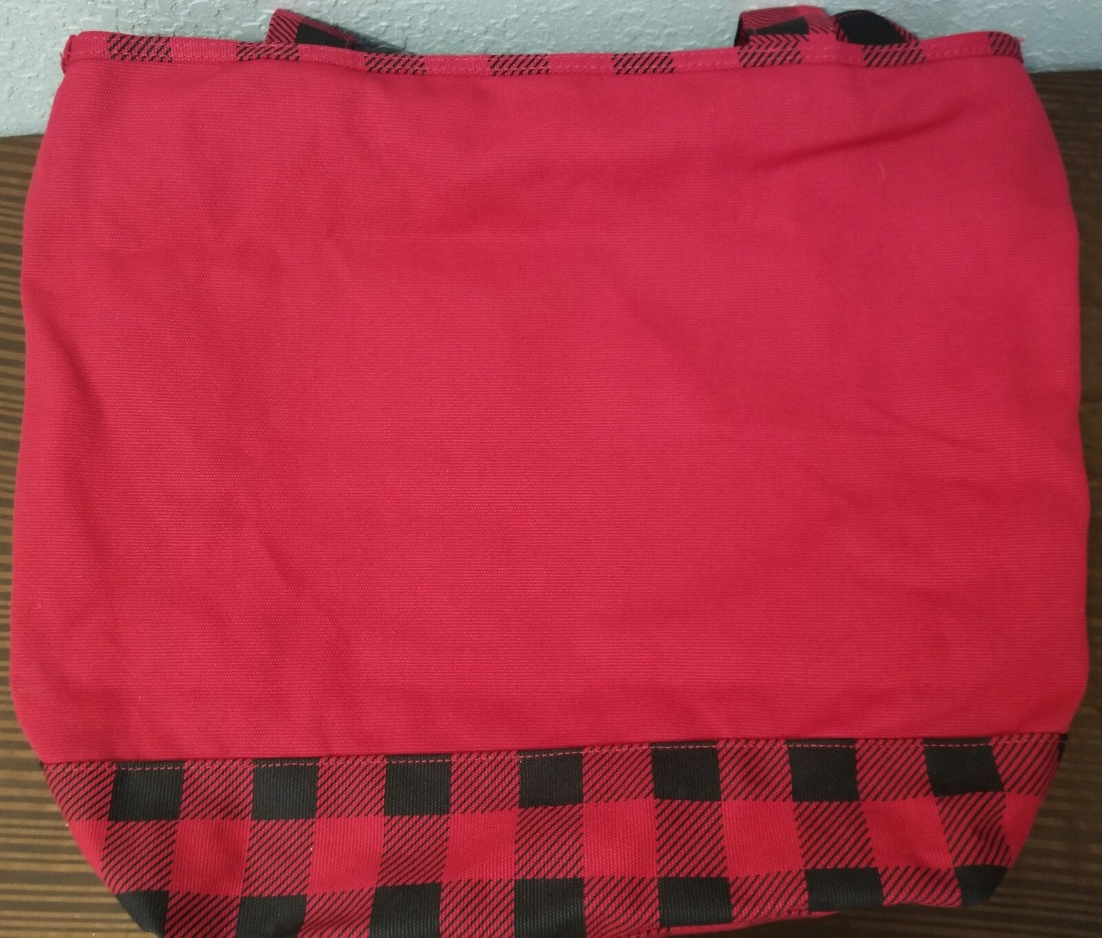 2019 Disney Parks Mickey Mouse & Minnie Christmas Canvas Tote Bag Holiday Gift