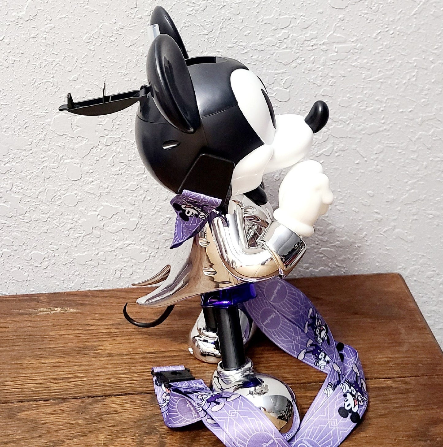 Walt Disney World Park 50th Anniversary Popcorn Bucket & 100 Years Mickey Sipper