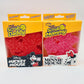 Mickey & Minnie Set Scrub Daddy Disney Mouse Non-Scratch Cleaning Sponges Sponge