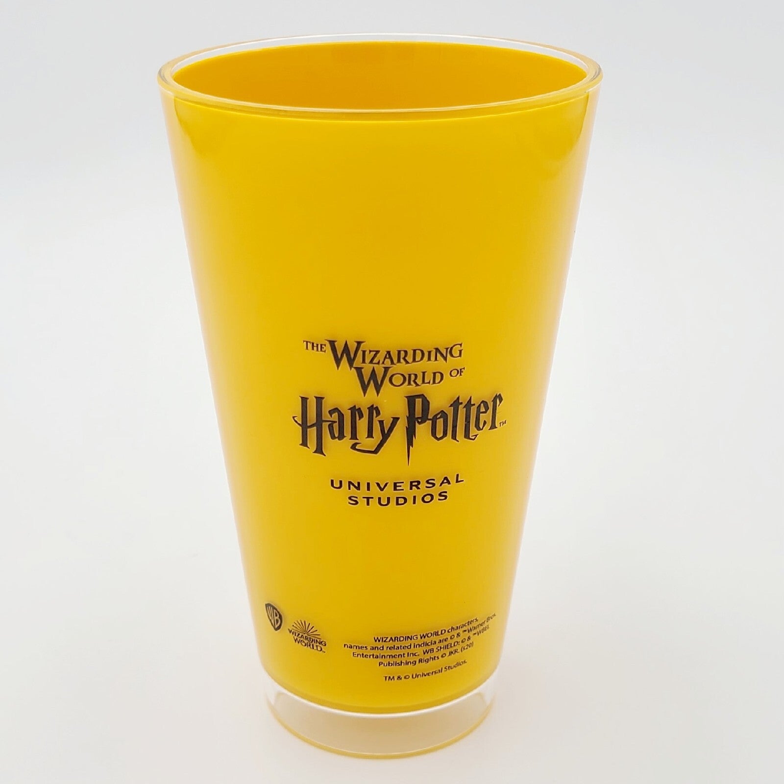 *Hufflepuff Cup* Universal Studios Wizarding World Harry Potter Tumbler Plastic 