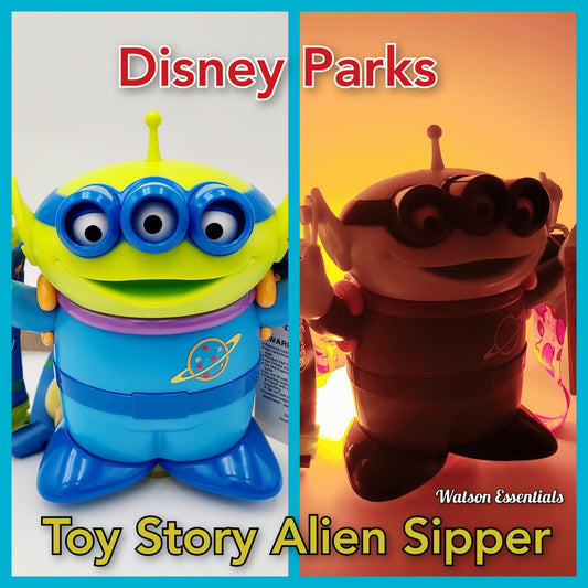 Disney Parks 2026 Pixar Toy Story The Little Green Men Alien Jetpack 8" Sipper