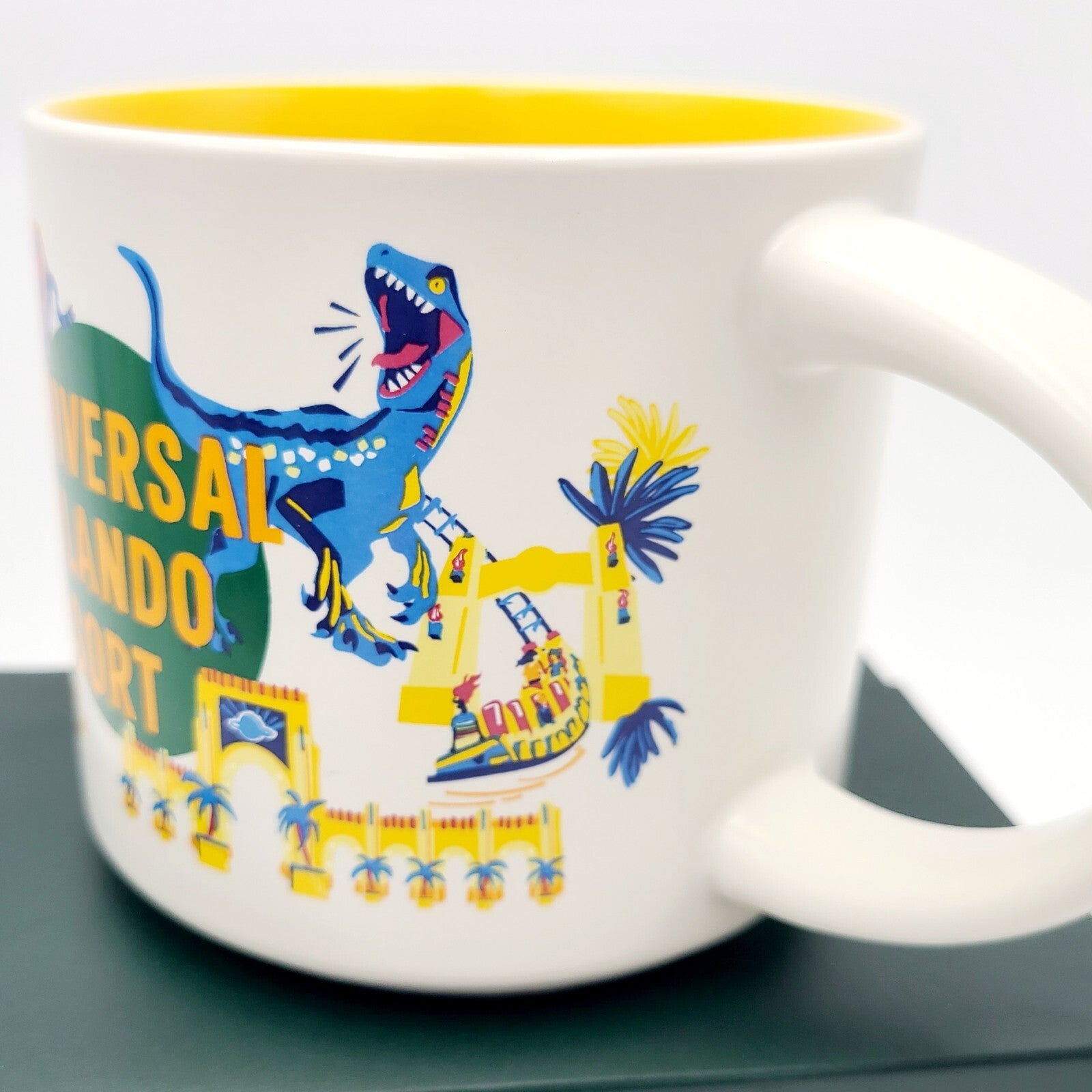 Universal Studio Orlando Starbucks Discovery Series Ceramic Coffee Mug Ornament