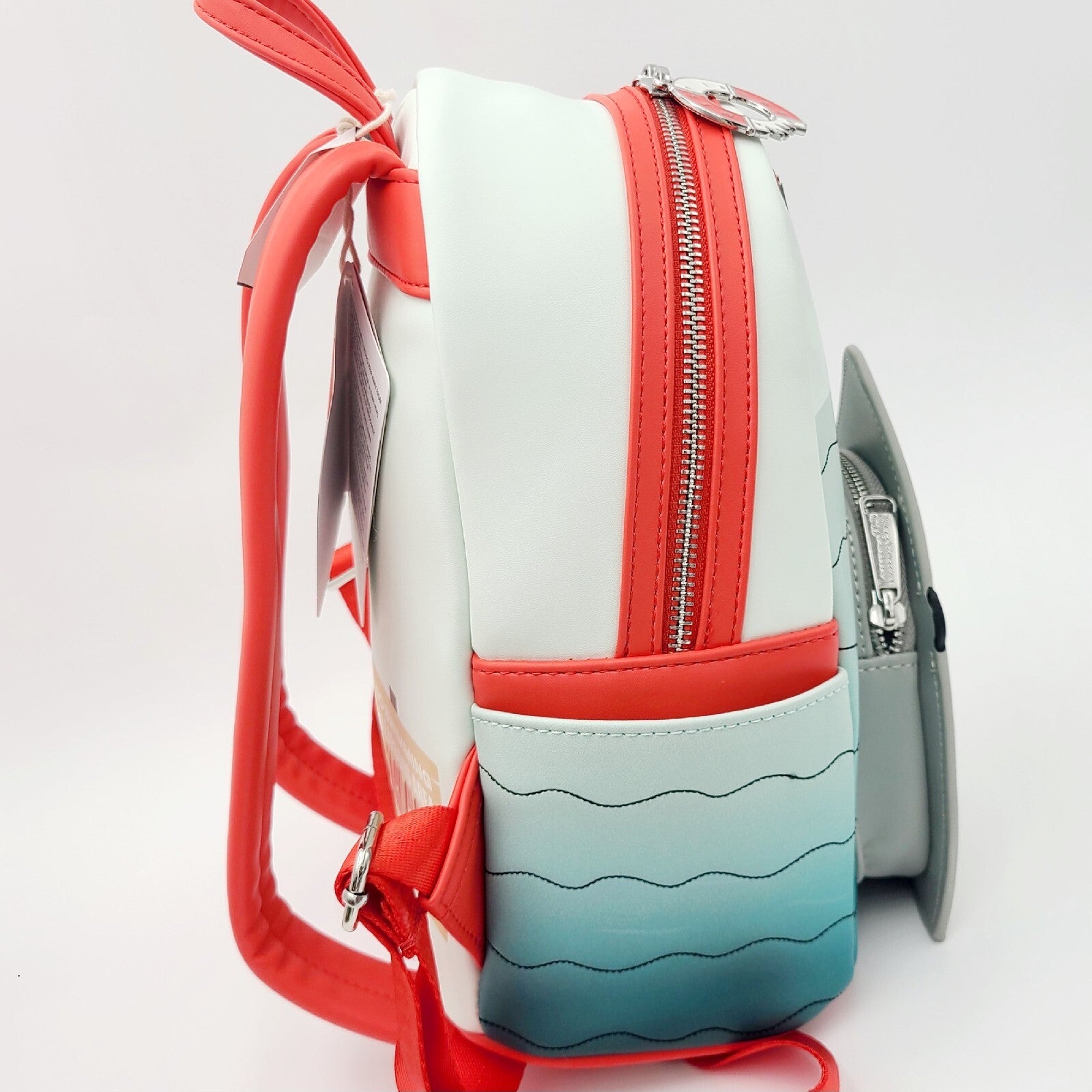 2024 Universal Studios Florida Jaws Shark Loungefly Mini Backpack New Orlando