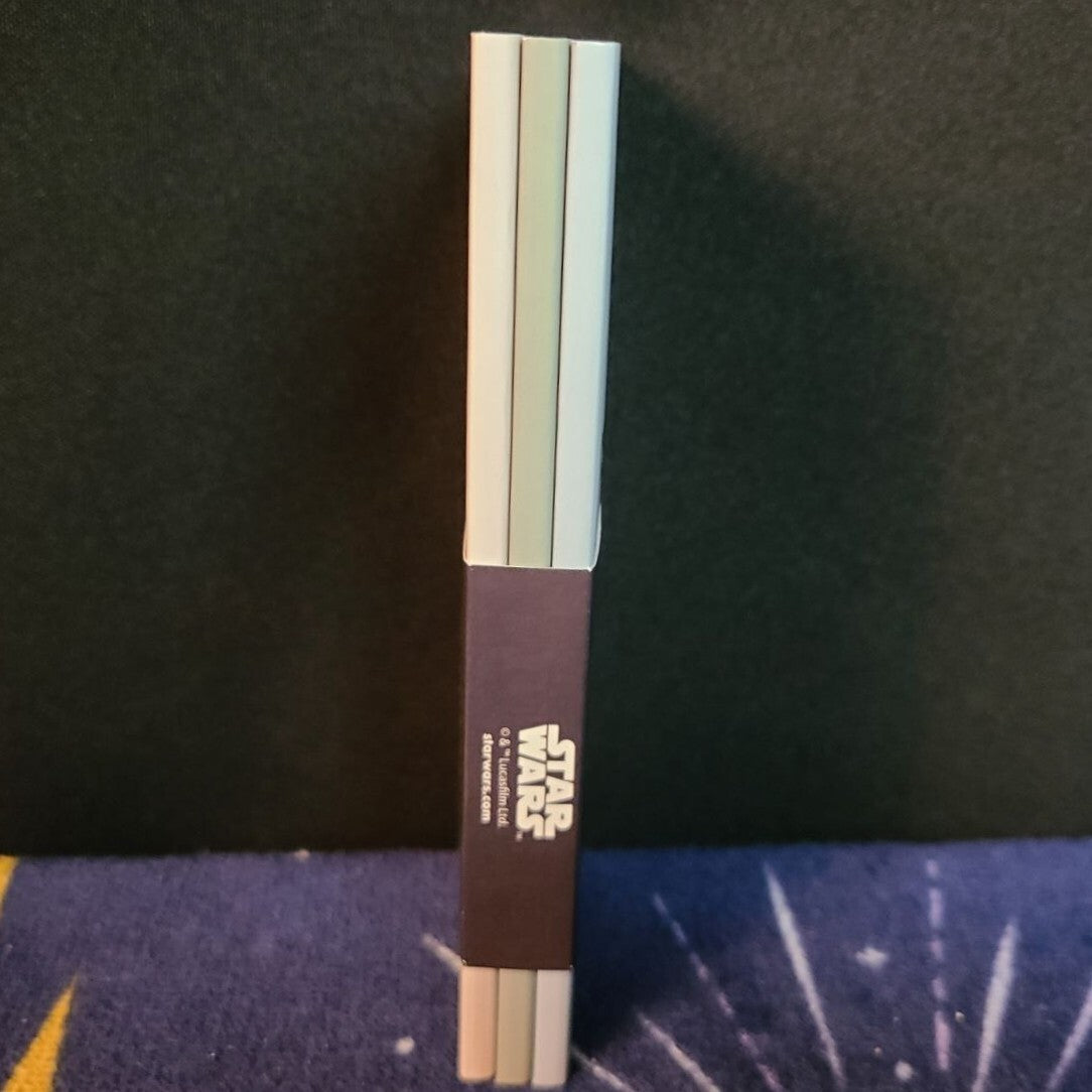 3 Mini Dot Journals Disney Parks Star Wars Lot Small 3.5" x 5.5" Force Yoda Ewok