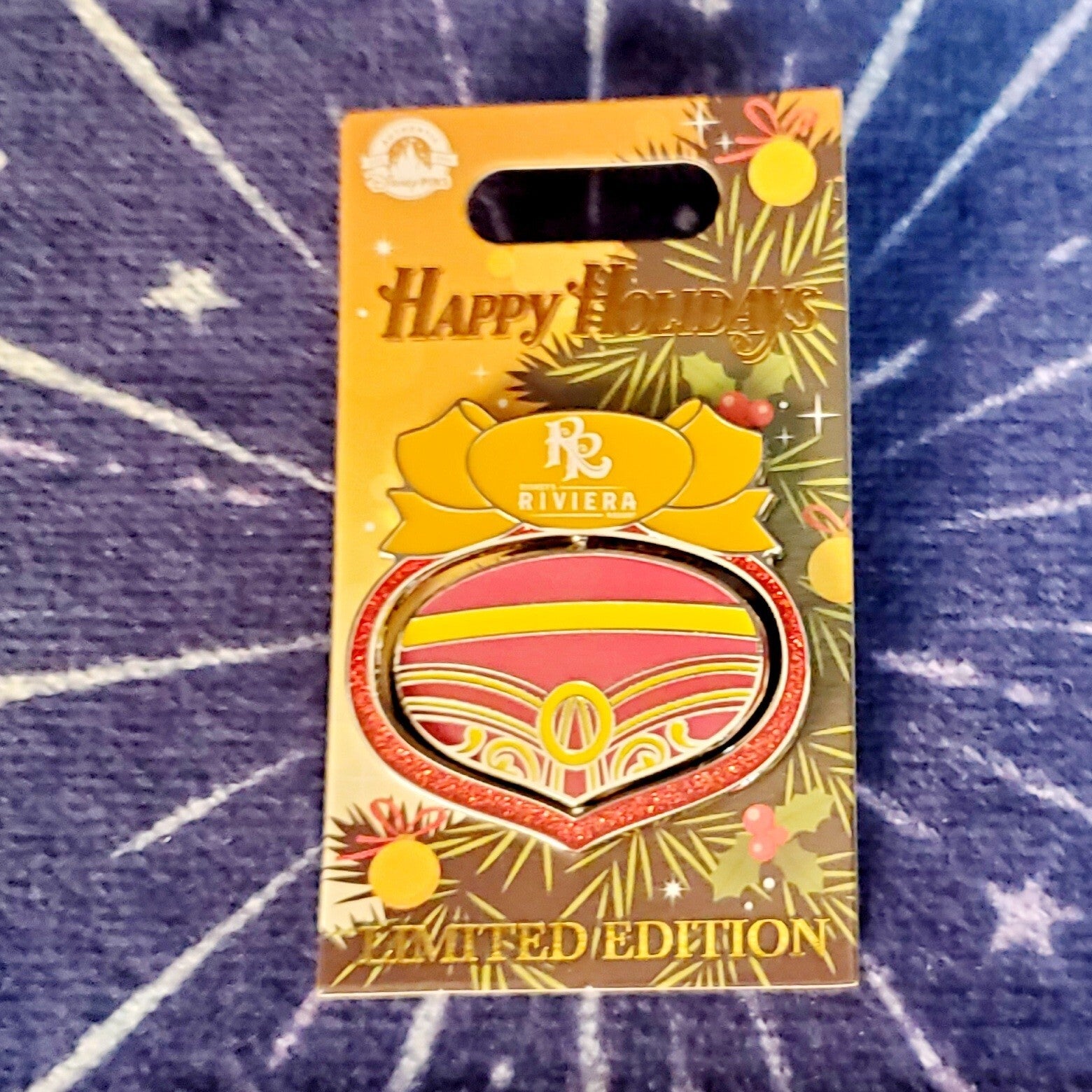 Disney Parks 2022 Happy Holidays Riviera Resort Rapunzel Gothel Pin