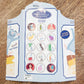 NEW Disney Parks Remy's Ratatouille Hide & Squeak Food Wine 2020 Map & Stickers