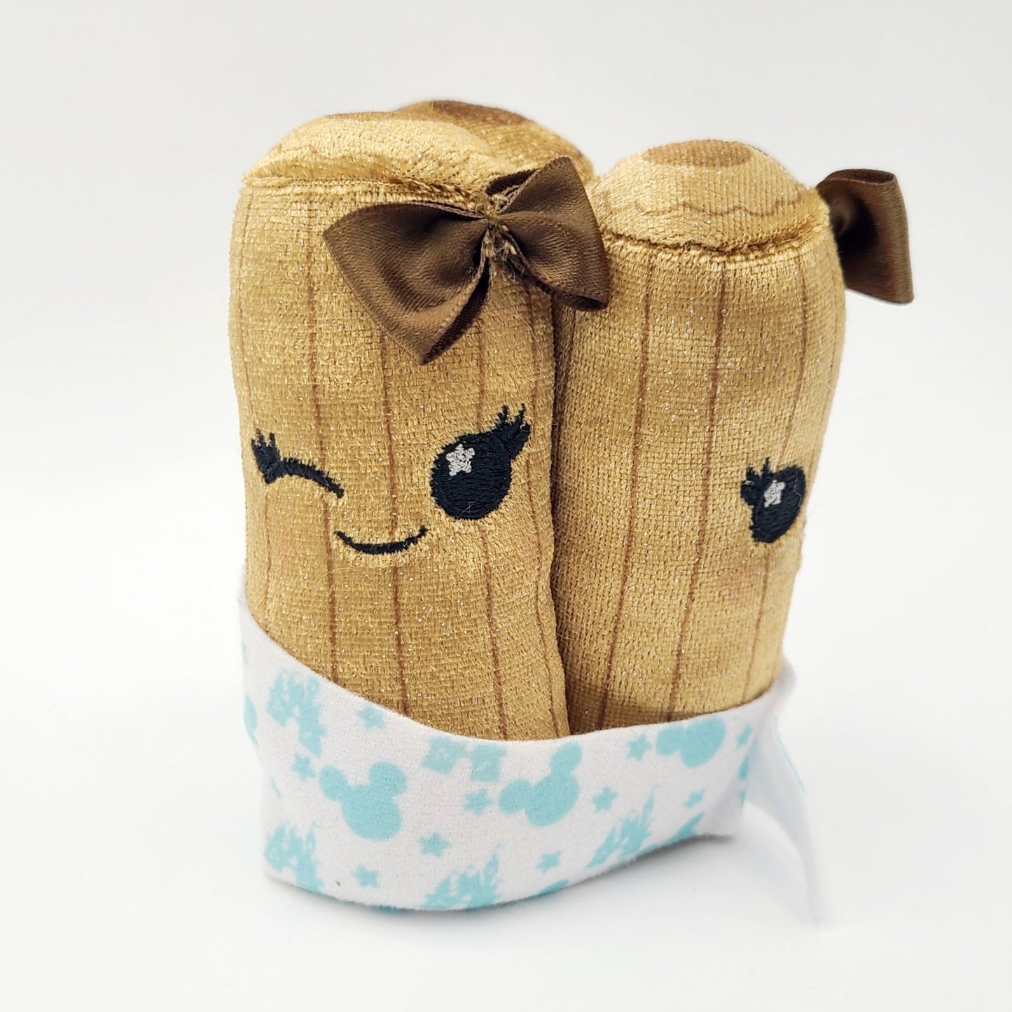 NEW Disney Parks Churros Small 4" Tall Plush Toy Wishables Snacks Food Series 2