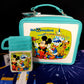 *Lunchbox Bag & ID Case* Disney Parks 50th Loungefly Vault Shoulder Bag Mickey