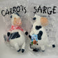*Carrots & Sarge Plush Set* Chick-fil-A Cow Doll Picnic Cape Toy Christmas CFA