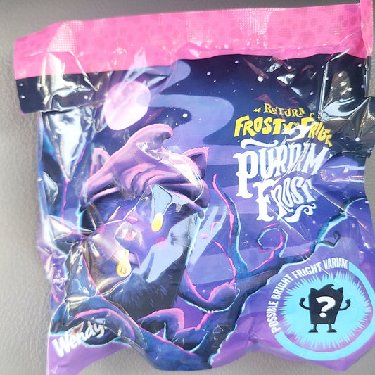 WENDYS FROSTY FRIGHTS 2025 Purrrma Frost Semi-Sealed Normal Variant Kids Meal