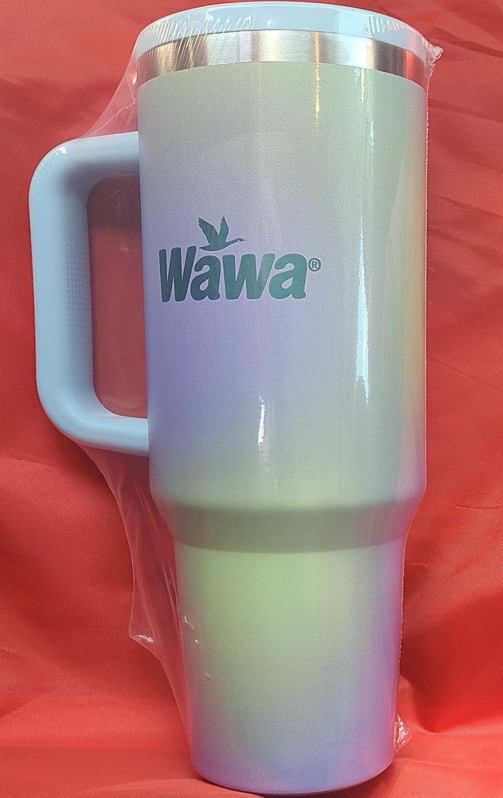 2026 WAWA Blue Purple Yellow XL Oasis Vacuum Tumbler Bottle Mug 40 oz  Limited