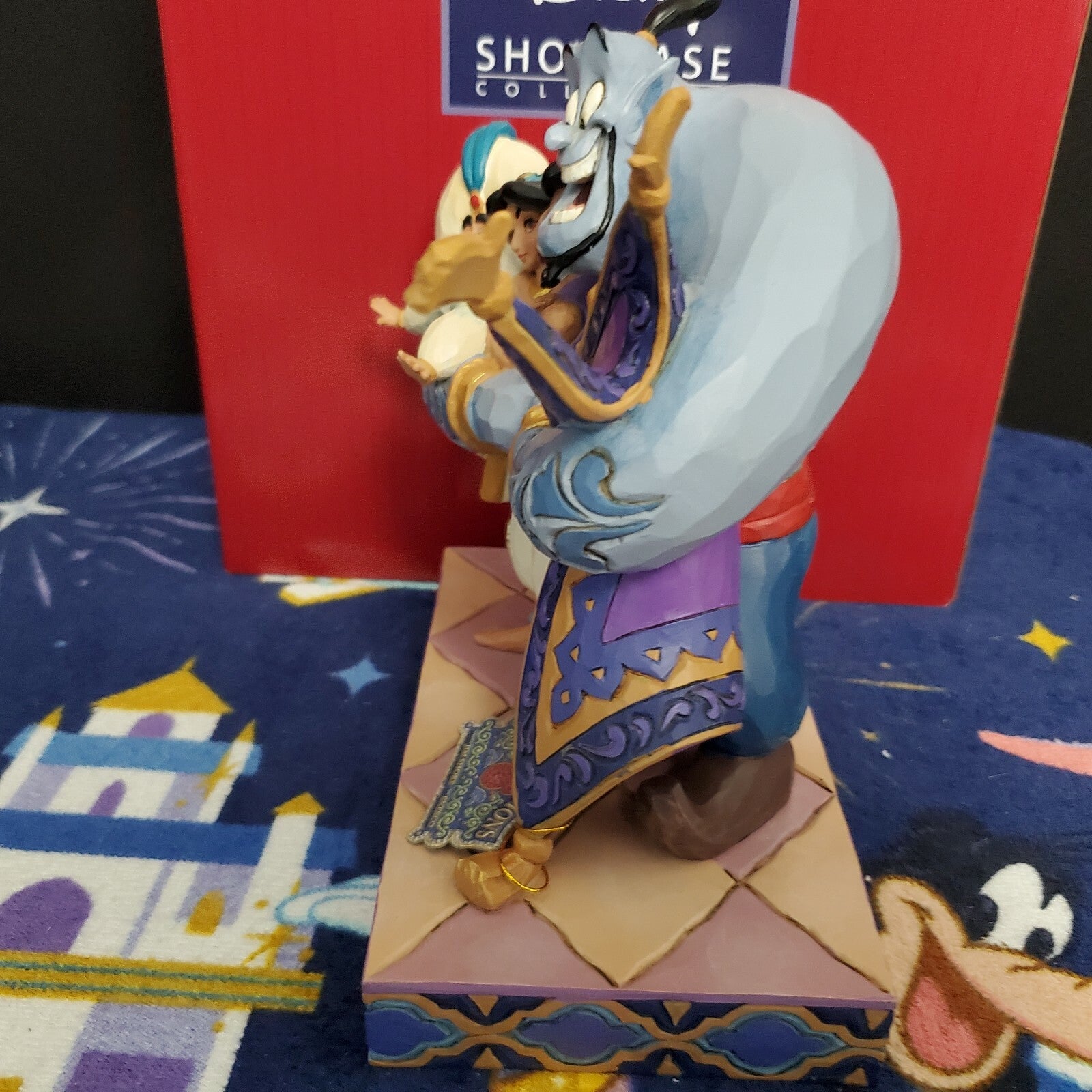 Disney Parks Enesco Jim Shore Traditions Aladdin Group Hug NIB 6005967 Jasmine