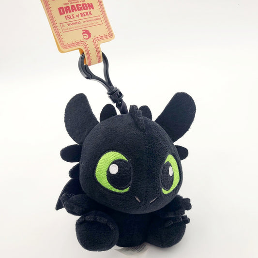 Universal Studio EPIC Universe How To Train Your Dragon Toothless Plush Keychain