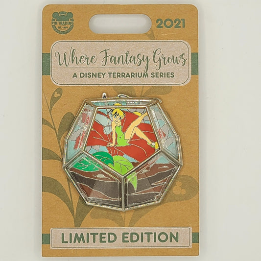 2021 Disney Parks Tinker Bell Where Fantasy Grows Terrarium Series LE Pin NEW