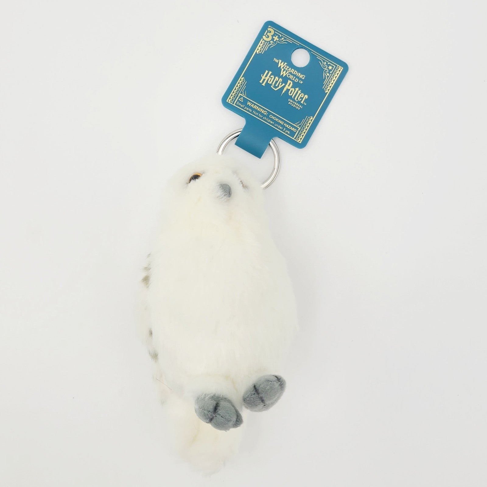 NEW Universal Studios Wizarding World Of Harry Potter Hedwig Owl Keychain Plush