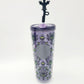 2026 Disney Parks Starbucks Haunted Mansion Wallpaper Travel 24 Oz Tumbler New