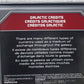 2022 Disney Parks Galactic Credits Star Wars Galaxys Edge Currency Cosplay New