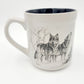 Bass Pro Shops Wolf Mug Hunting, Wolves in the Forest Nature Art 16 fl oz Coffee