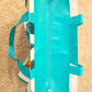 NEW Universal Studios Reusable Tote Teal Orlando & Hollywood with Zipper 17”