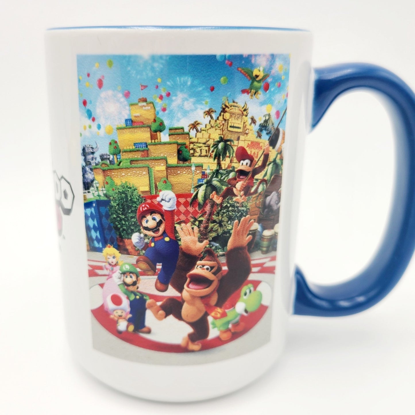 Universal Studios EPIC Super Nintendo World Multi Character Mug Cup Mario Donkey