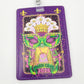 2026 Universal Studios Mardi Gras Badge Reel ID Holder Parade Art Gator Pumpkin