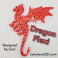 *Unicorn & Dragon* 3D Printed Flexi Fidget Toy Decor Gift Decoration Lakeland3D