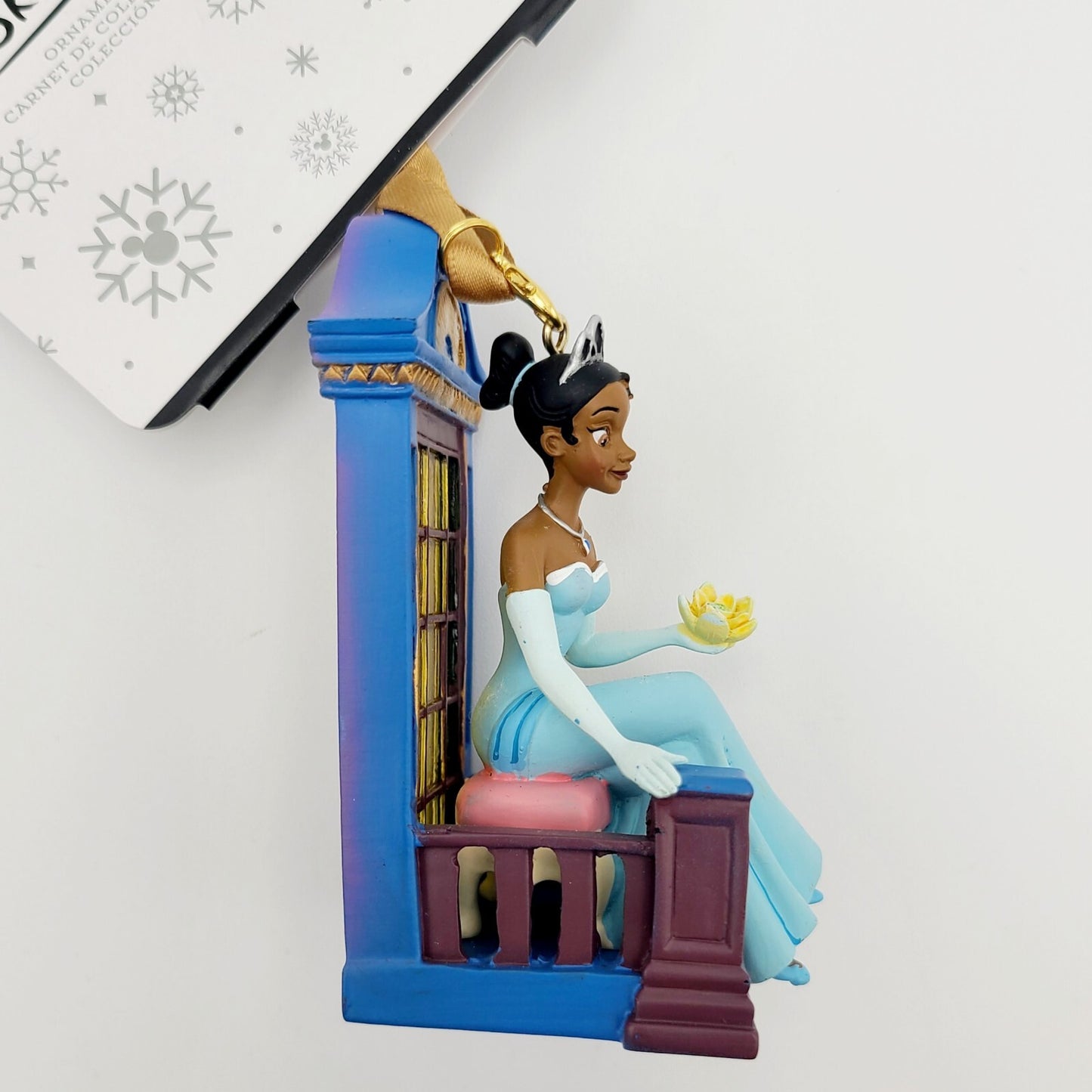 ORNAMENT 2024 Disney Parks Sketchbook Princess Tiana Princess & Frog Holiday NEW