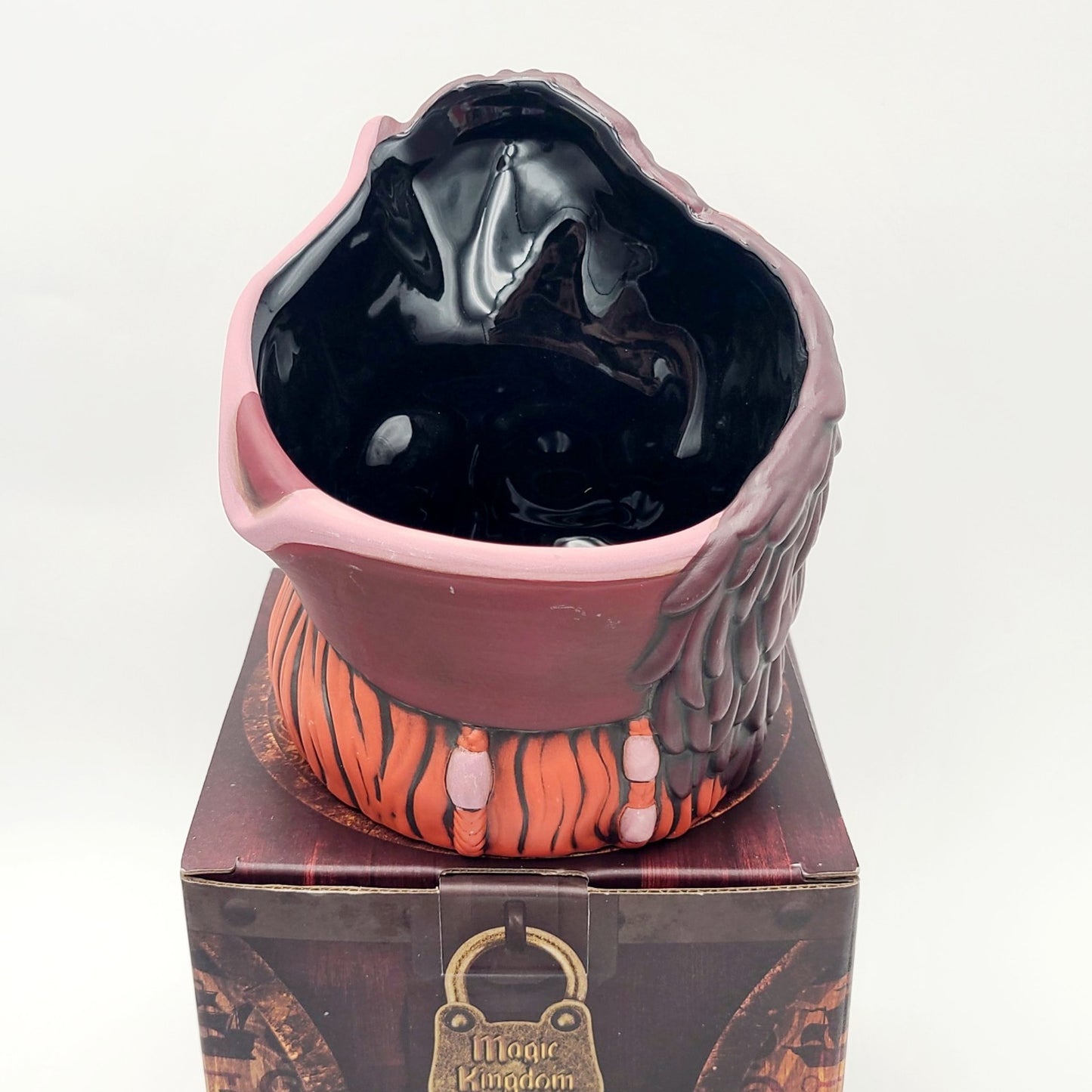 Disney Parks Beak & Barrel Pirate Skull Mug Redd Cup Tiki Pirates Of Caribbean