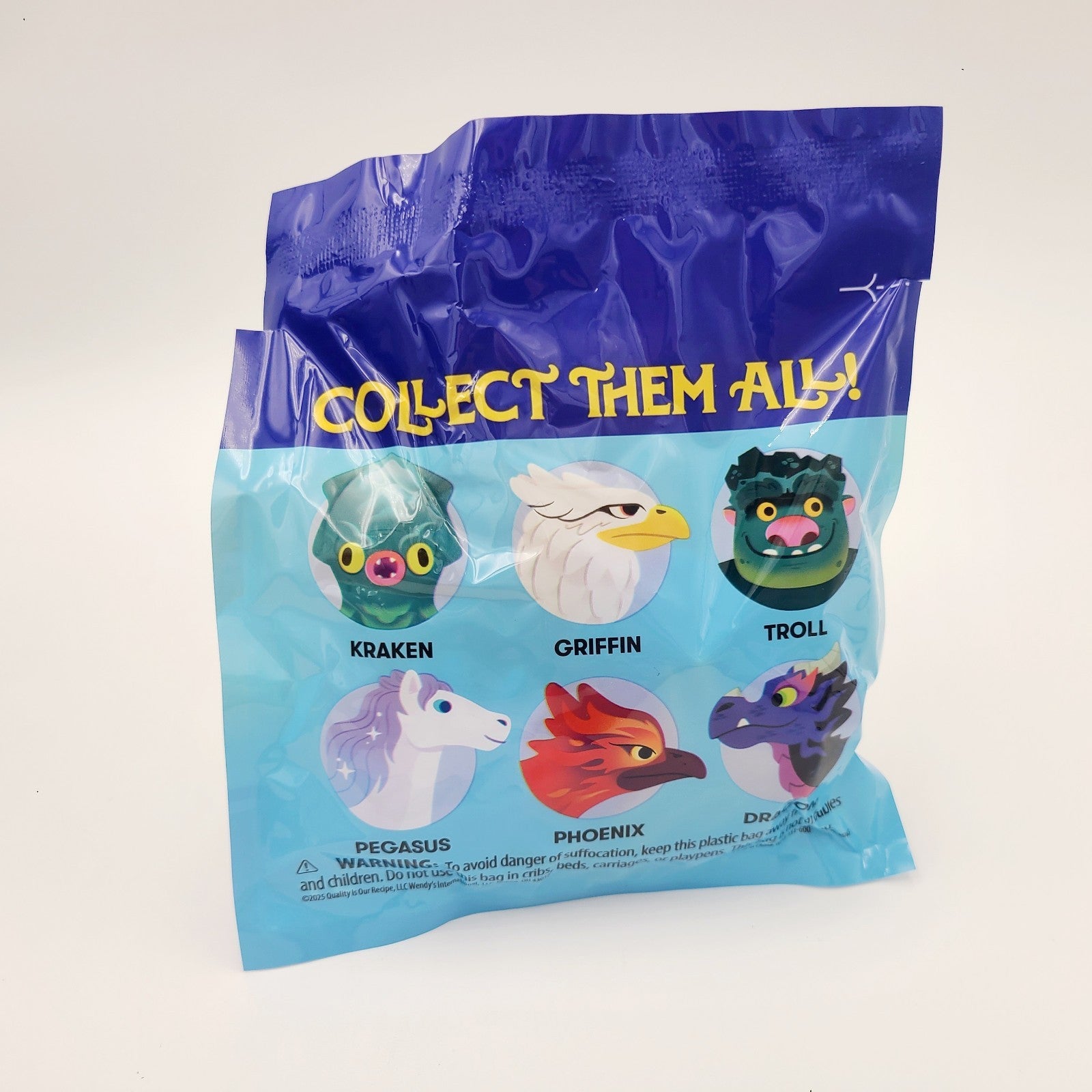 *PEGASUS* 2025 Wendy's Smartlinks Mythical Friends Sealed Kid Meal Toy Wendys
