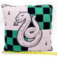 NEW Harry Potter Slytherin Pillow  Universal Studios Wizarding World 16" x 16