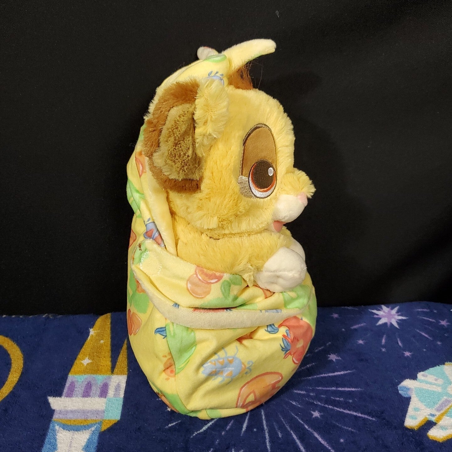 NEW Walt Disney World Parks Baby Simba in Blanket Pouch Plush The Lion King