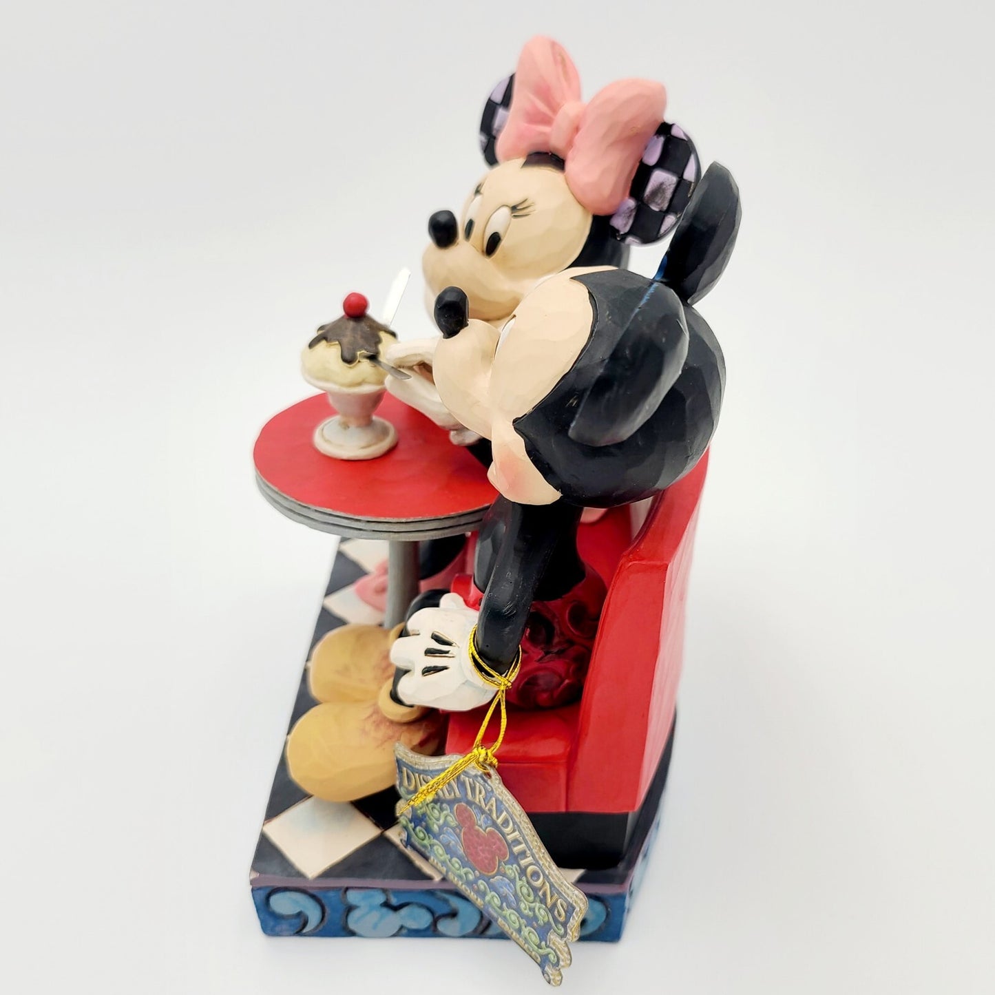 NEW Disney Park Traditions Jim Shore Mickey Minnie Mouse Soda Shop Love Flavors