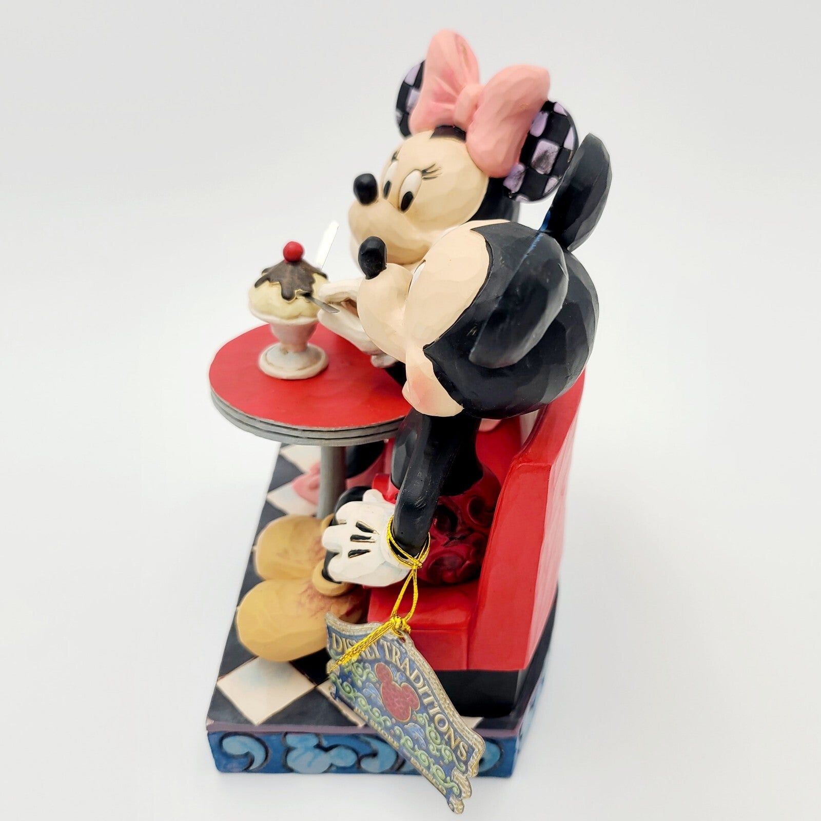 NEW Disney Park Traditions Jim Shore Mickey Minnie Mouse Soda Shop Love Flavors