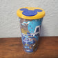 Disney Parks WDW 50th Anniversary Resort Refillable Mug Gold Lid Mickey Stitch