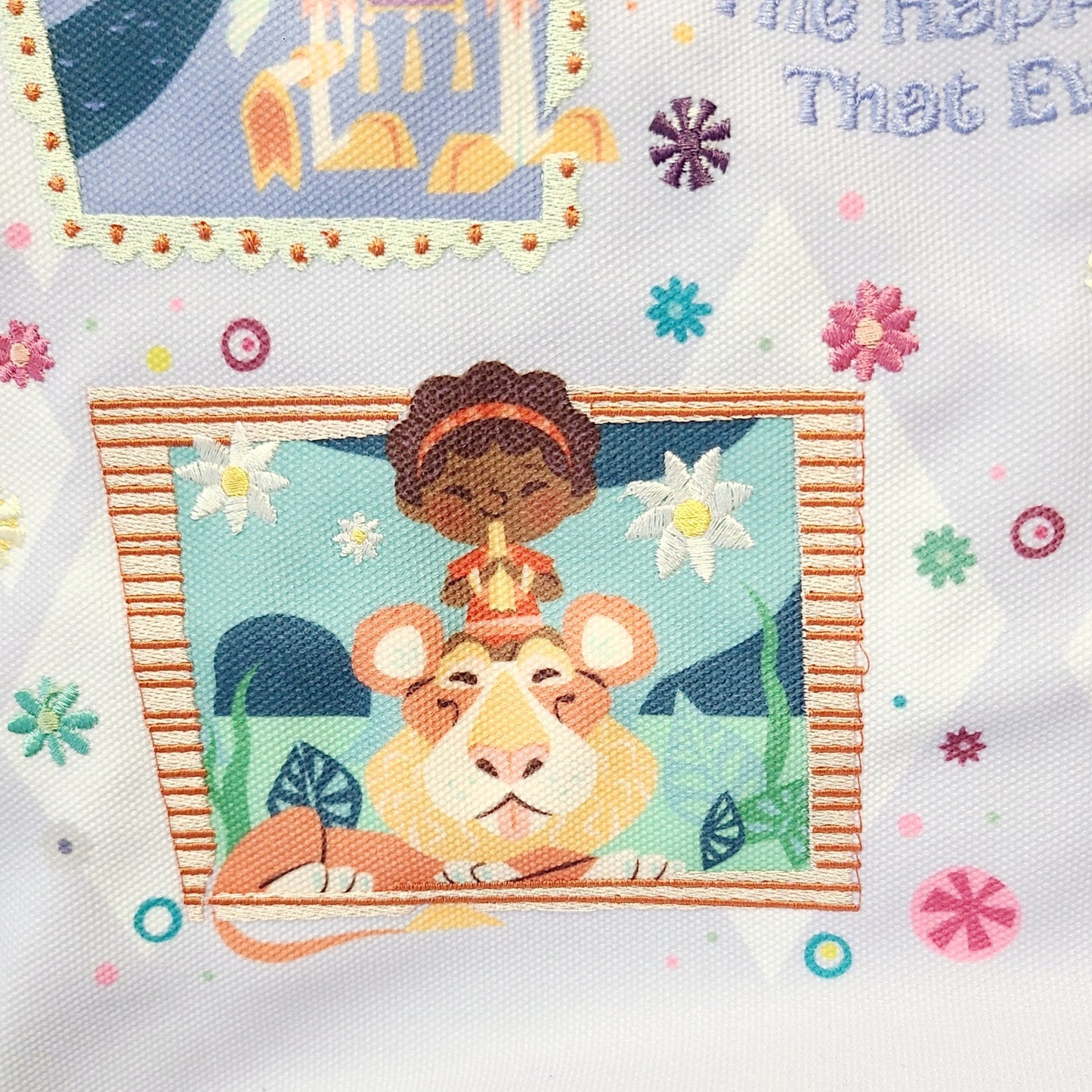 2026 Walt Disney World Parks It’s A Small World Collection Canvas Tote Bag New