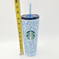 2026 Disney World Parks WDW Starbucks Winnie The Pooh BLUE Tumbler Tigger Eeyore
