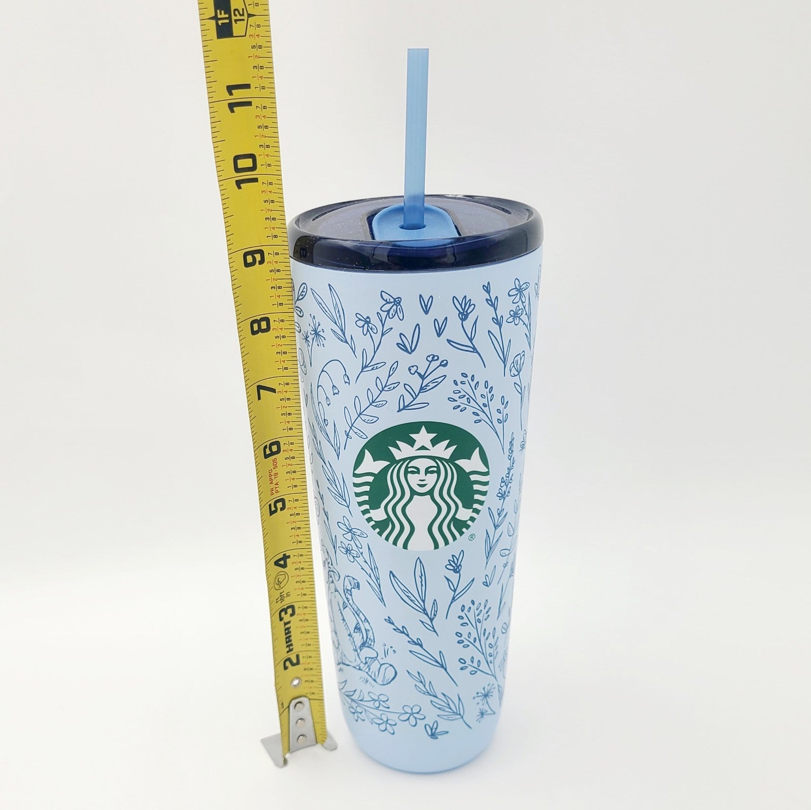 2026 Disney World Parks WDW Starbucks Winnie The Pooh BLUE Tumbler Tigger Eeyore