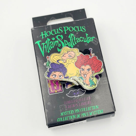 Disney Parks 2021 Hocus Pocus Villain Spelltacular Mystery Pin Sanderson Sisters