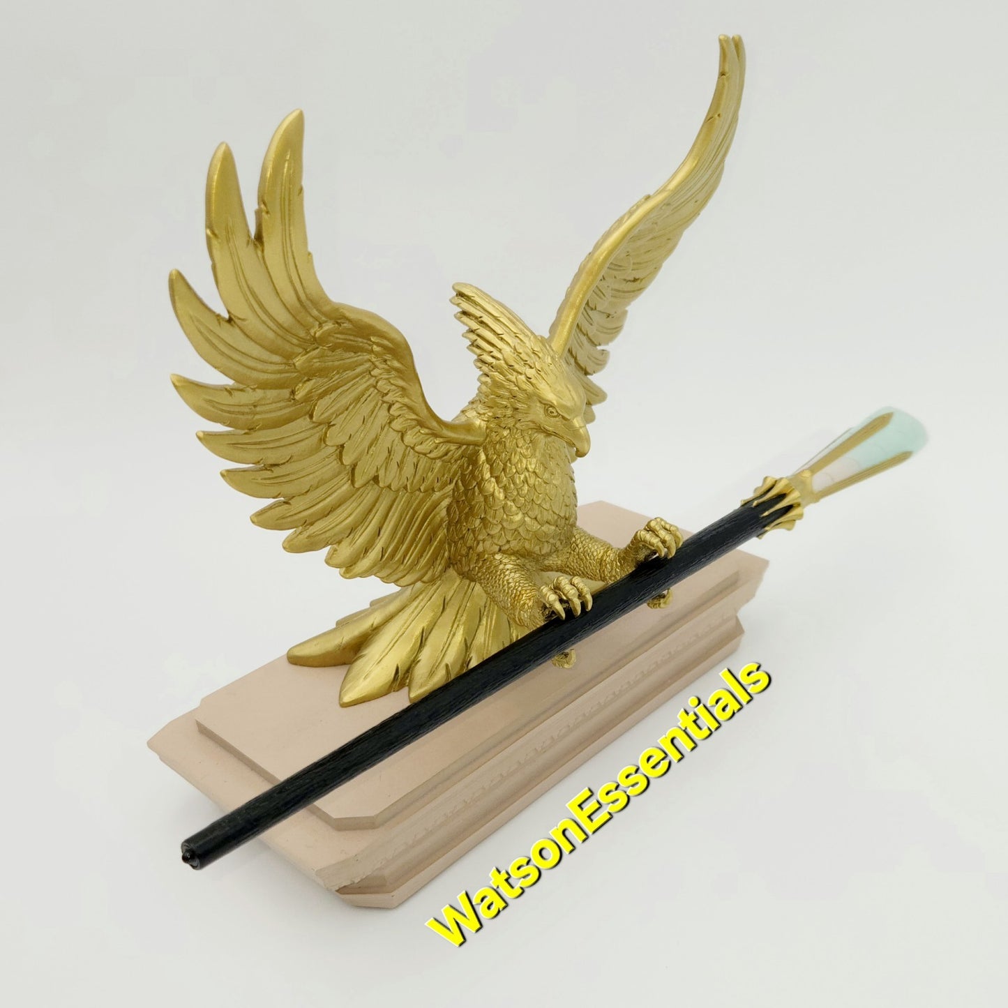 EPIC Universe Wizarding World Harry Potter Golden Phoenix Wand Stand Universal