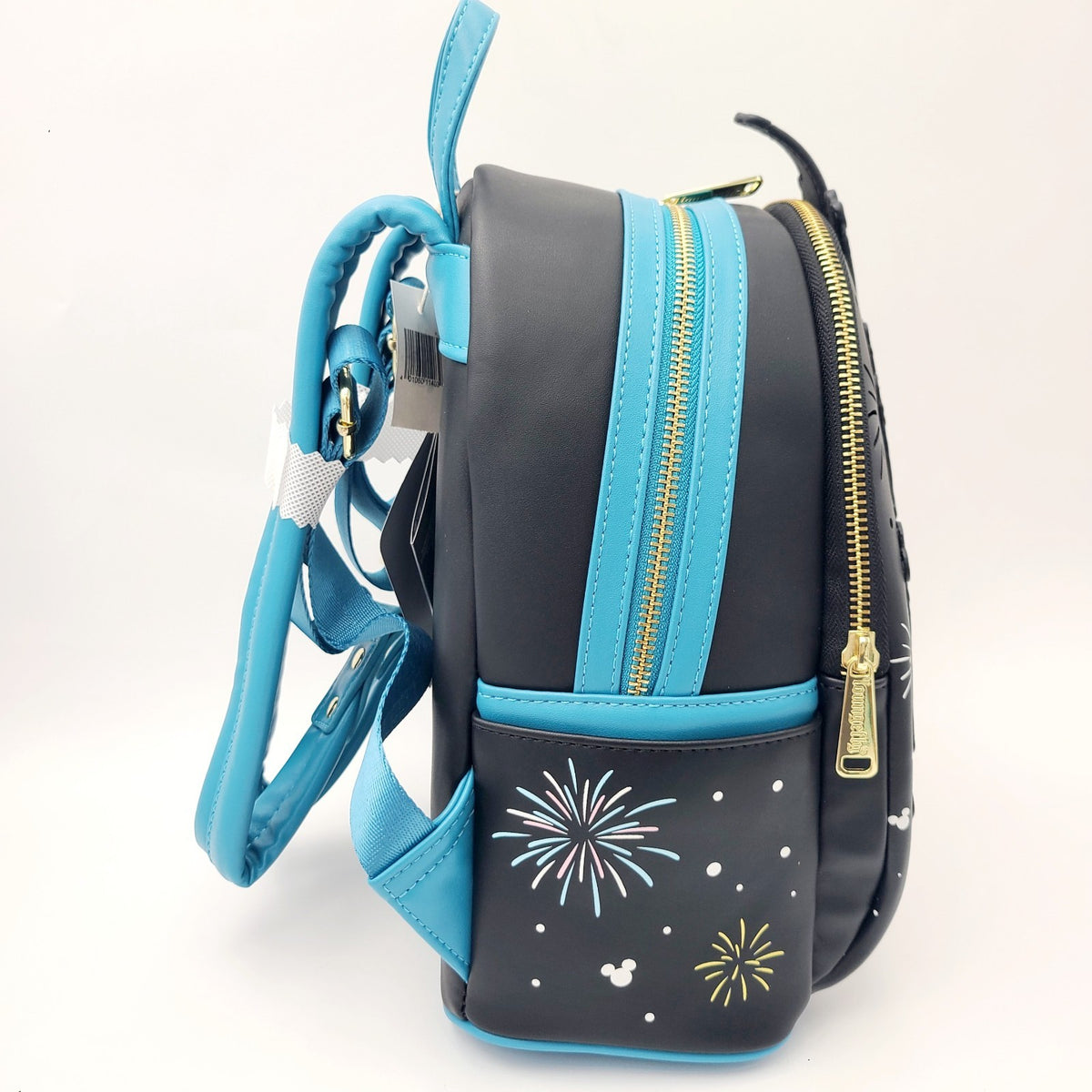 2026 Disney Parks Loungefly WDW Cinderella Castle Mini Backpack Light Up Bag NWT