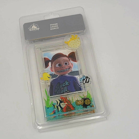 Disney Parks Finding Nemo 2" x 3" Picture Frame With Stand Fish Tank Bowl View