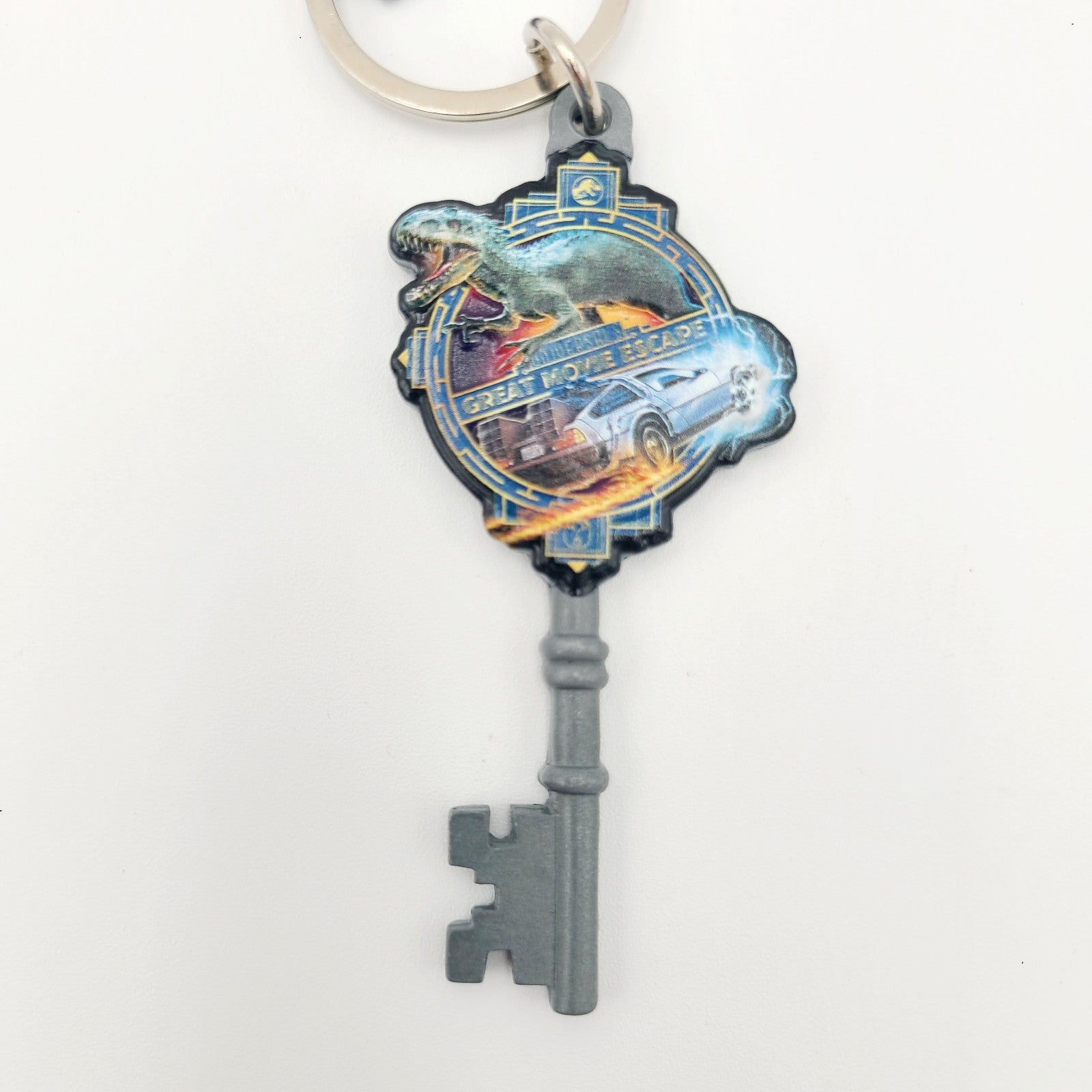 Universal Studios Universal's Great Movie Escape Key Keychain Back To The Future